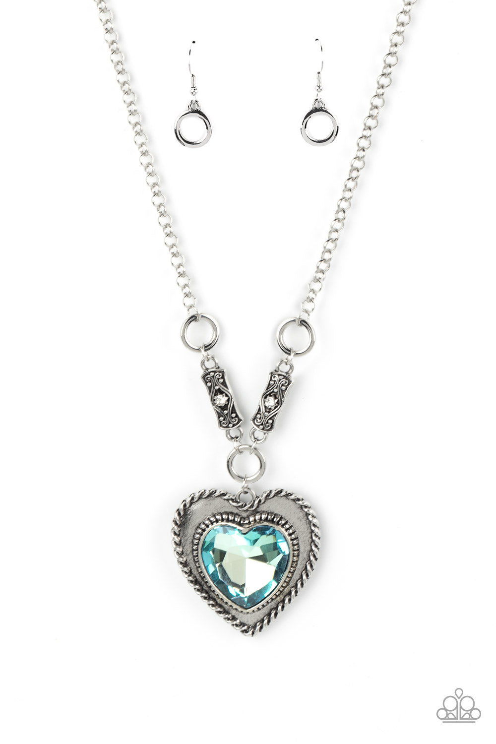 Heart Full of Fabulous - Blue necklace A061