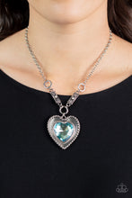 Load image into Gallery viewer, Heart Full of Fabulous - Blue necklace A061
