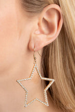 Load image into Gallery viewer, Supernova Sparkle - Gold earring B105
