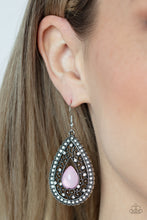 Load image into Gallery viewer, Cloud Nine Couture - Pink earring D047
