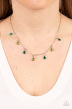 Load image into Gallery viewer, Carefree Charmer - Green necklace C023G
