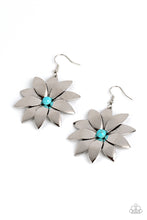 Load image into Gallery viewer, Pinwheel Prairies - Blue earring C027
