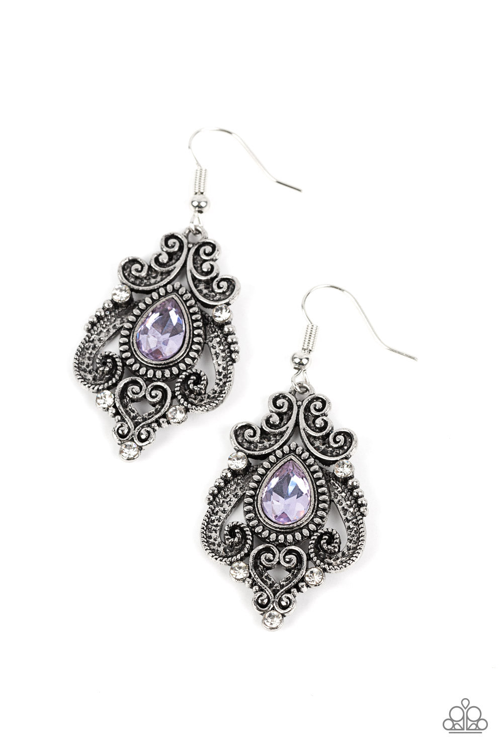 Palace Perfection - Purple earring 1632