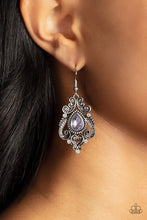 Load image into Gallery viewer, Palace Perfection - Purple earring 1632
