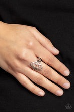 Load image into Gallery viewer, Diamond Duo - Silver ring C024A
