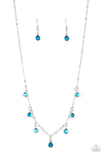 Load image into Gallery viewer, Carefree Charmer - Blue necklace D012
