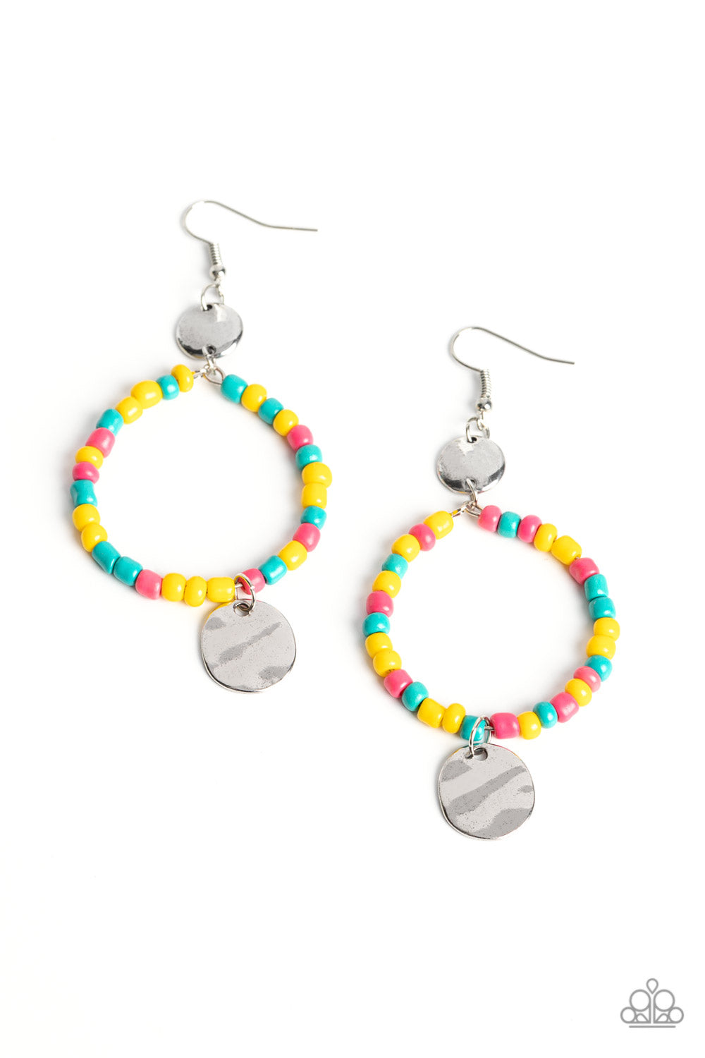 Cayman Catch - Yellow earring B095