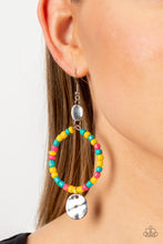 Load image into Gallery viewer, Cayman Catch - Yellow earring B095
