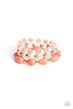 Load image into Gallery viewer, Beachside Brunch - Orange bracelet B101
