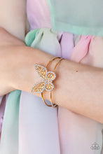 Load image into Gallery viewer, Butterfly Bella - Gold bracelet B119
