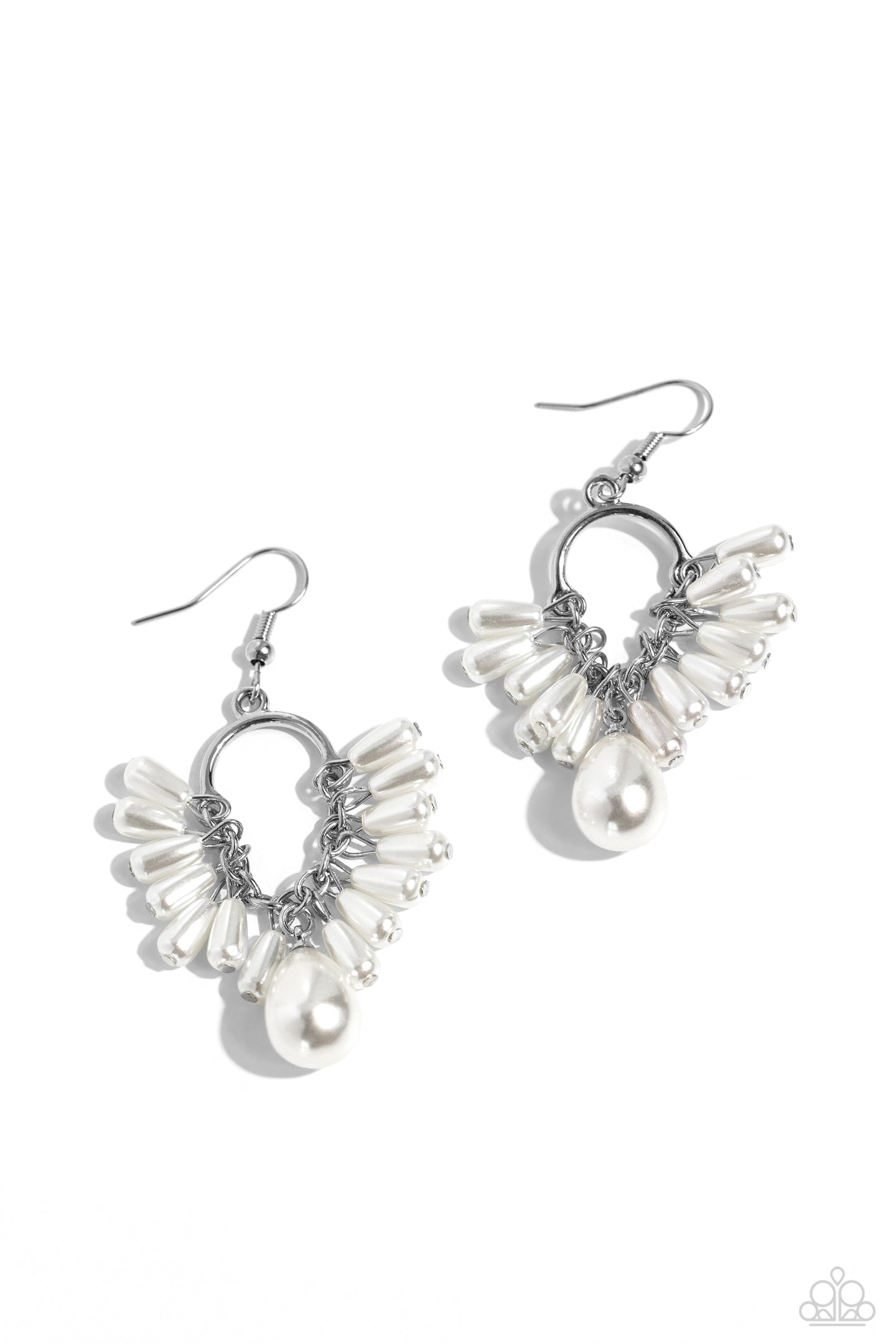 Ahoy There! - White earring E007