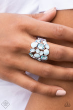 Load image into Gallery viewer, Multichromatic Meditation - Blue ring F052
