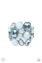 Load image into Gallery viewer, Multichromatic Meditation - Blue ring F052
