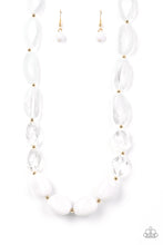 Load image into Gallery viewer, Private Paradise - White necklace B113
