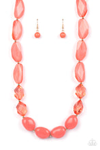 Load image into Gallery viewer, Private Paradise - Orange necklace  B099
