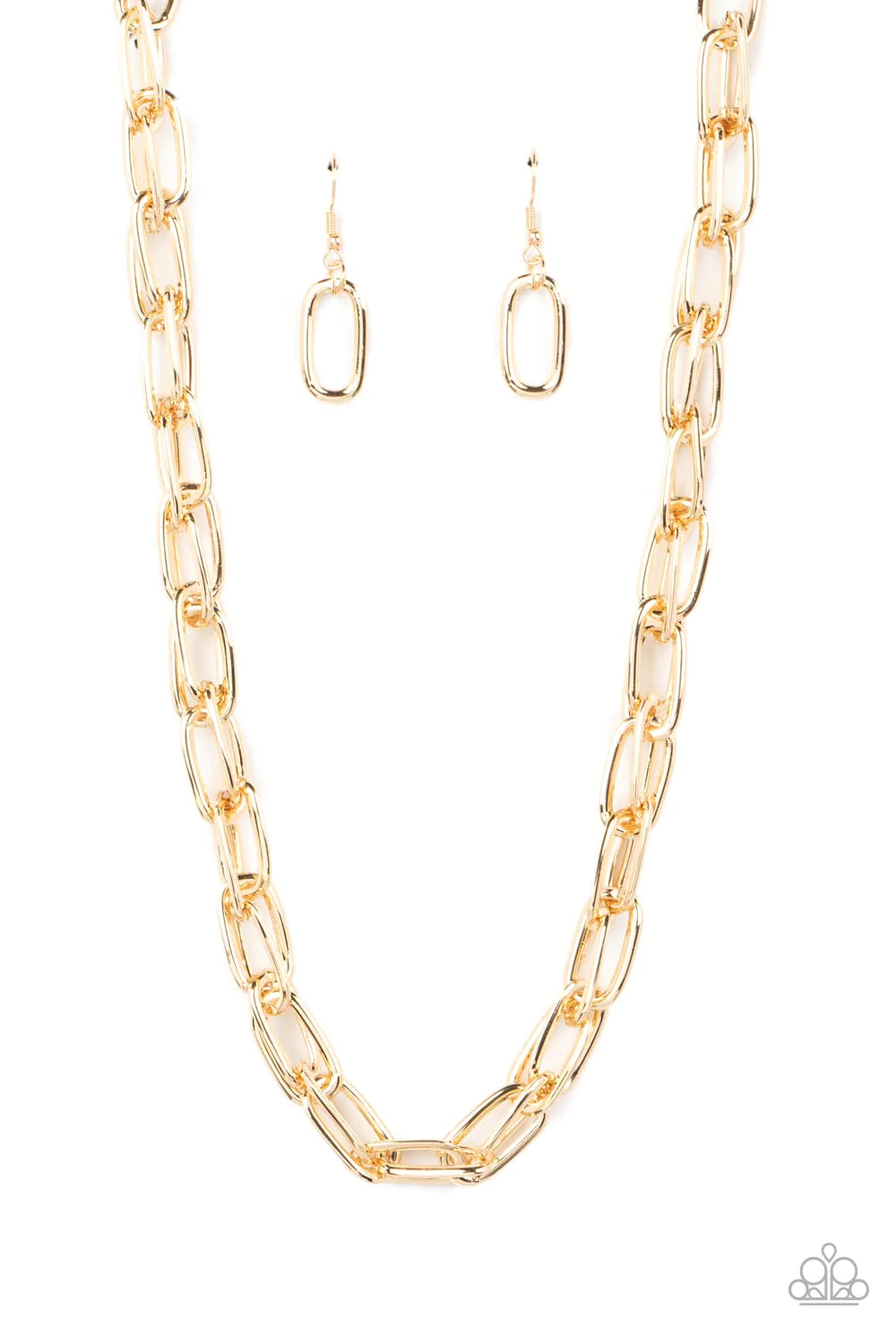 Tough Call - gold necklace 2036