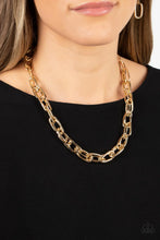 Load image into Gallery viewer, Tough Call - gold necklace 2036
