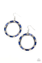 Load image into Gallery viewer, Gritty Glow - Blue earring D046
