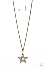Load image into Gallery viewer, Superstar Stylist - Brass necklace B128
