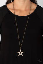 Load image into Gallery viewer, Superstar Stylist - Brass necklace B128
