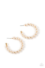Load image into Gallery viewer, Yacht Royale - Gold hoop earring B128
