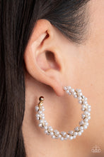 Load image into Gallery viewer, Yacht Royale - Gold hoop earring B128
