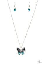 Load image into Gallery viewer, Flutter Forte - Blue necklace B128
