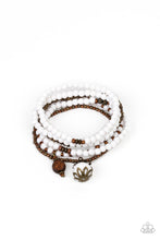 Load image into Gallery viewer, Epic Escapade - White  bracelet A029
