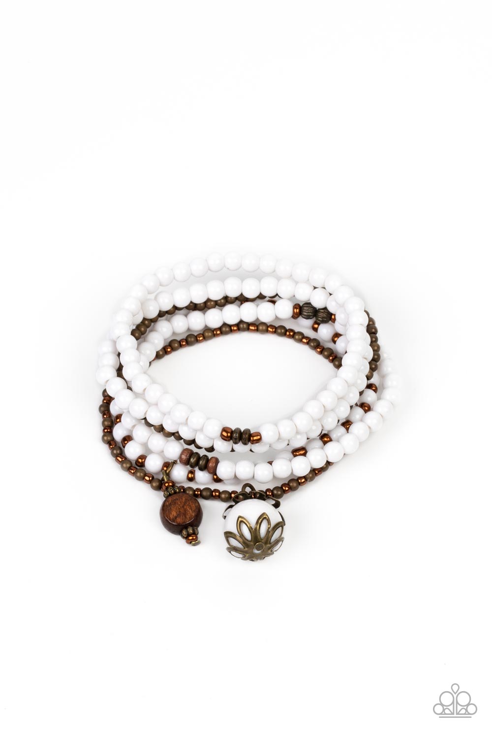 Epic Escapade - White  bracelet A029