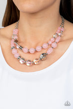 Load image into Gallery viewer, Mere Magic - Pink necklace 1718
