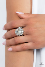 Load image into Gallery viewer, Moxie Magic - White ring B112
