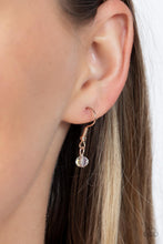 Load image into Gallery viewer, Modern Moonbeam - Rose Gold necklace B124

