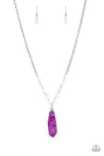 Load image into Gallery viewer, Magical Remedy - Purple necklace B092

