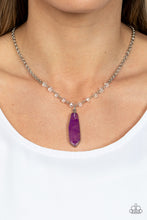 Load image into Gallery viewer, Magical Remedy - Purple necklace B092
