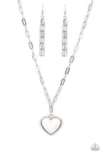 Load image into Gallery viewer, Everlasting Endearment - White necklace B108

