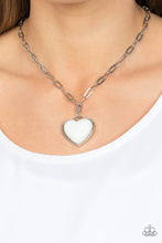 Load image into Gallery viewer, Everlasting Endearment - White necklace B108

