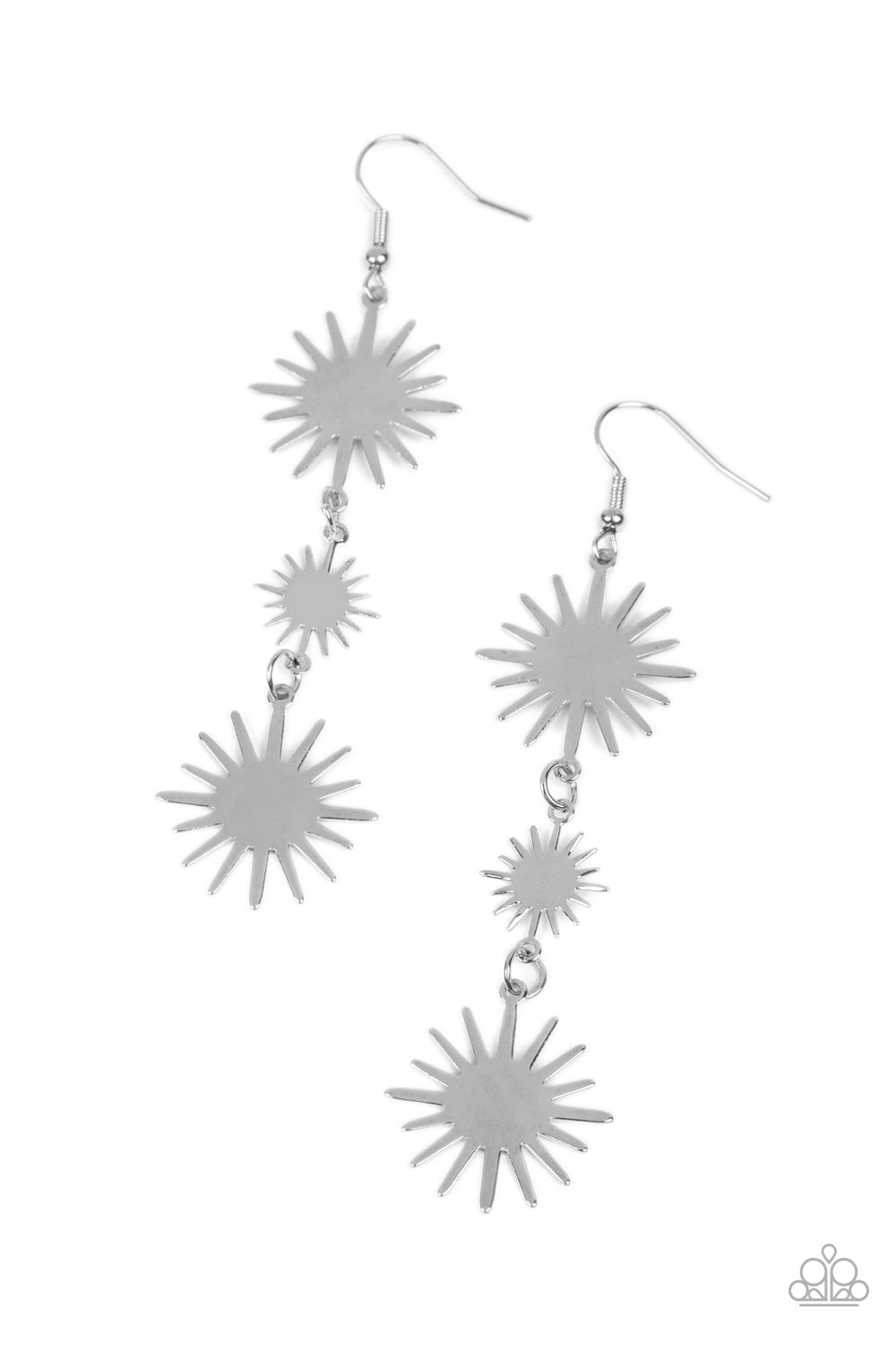 Solar Soul - Silver earring B117