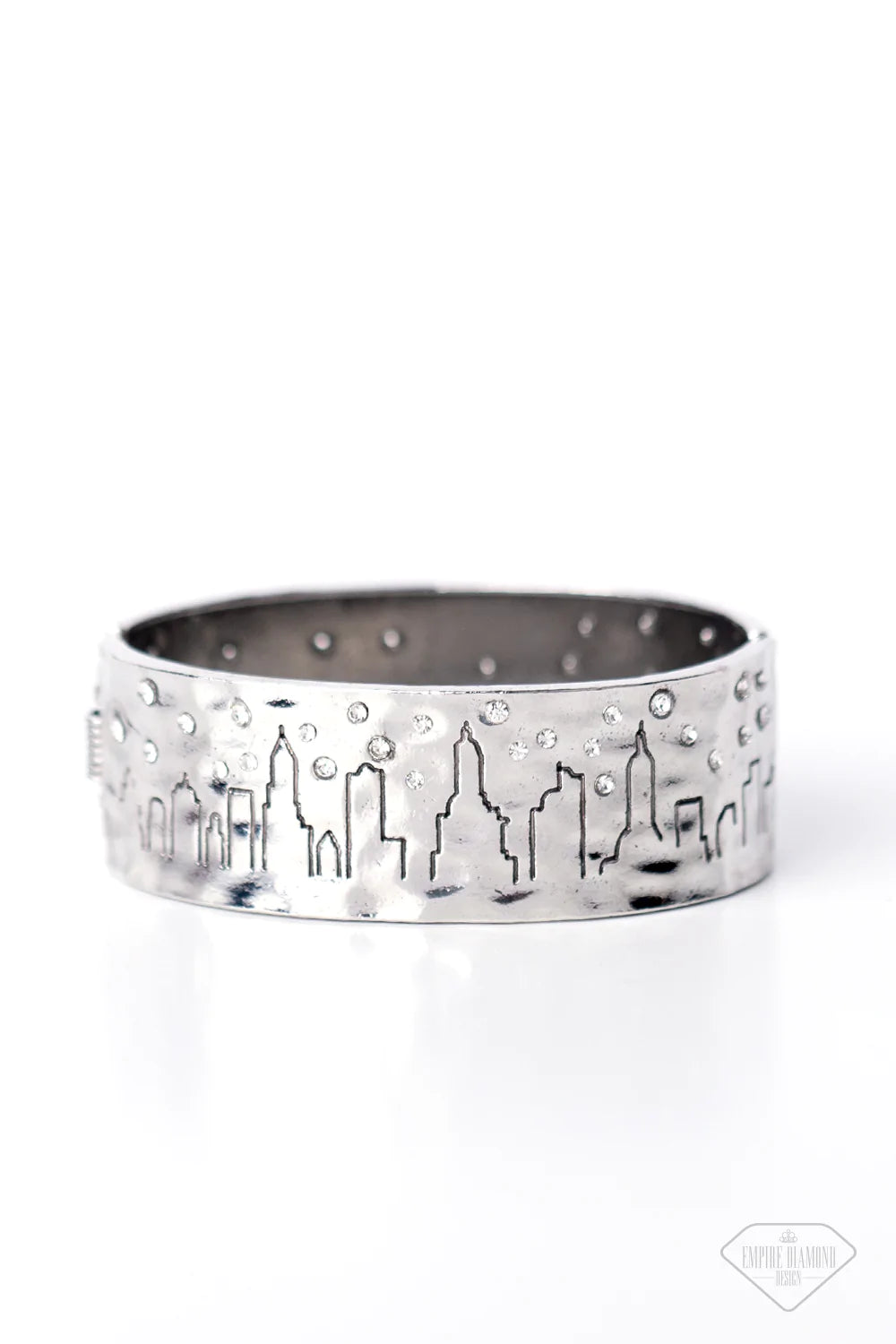 Starry Skyscrapers - Empire Diamond Exclusive White bracelet E003
