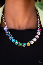 Load image into Gallery viewer, Rainbow Resplendence - Multi necklace D032
