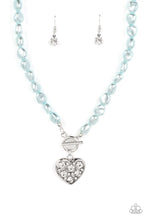Load image into Gallery viewer, Color Me Smitten  - Blue necklace B094
