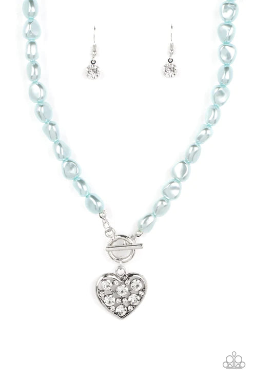 Color Me Smitten  - Blue necklace B094