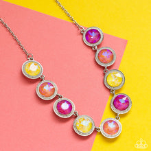 Load image into Gallery viewer, Queen of the Cosmos - Yellow necklace D013
