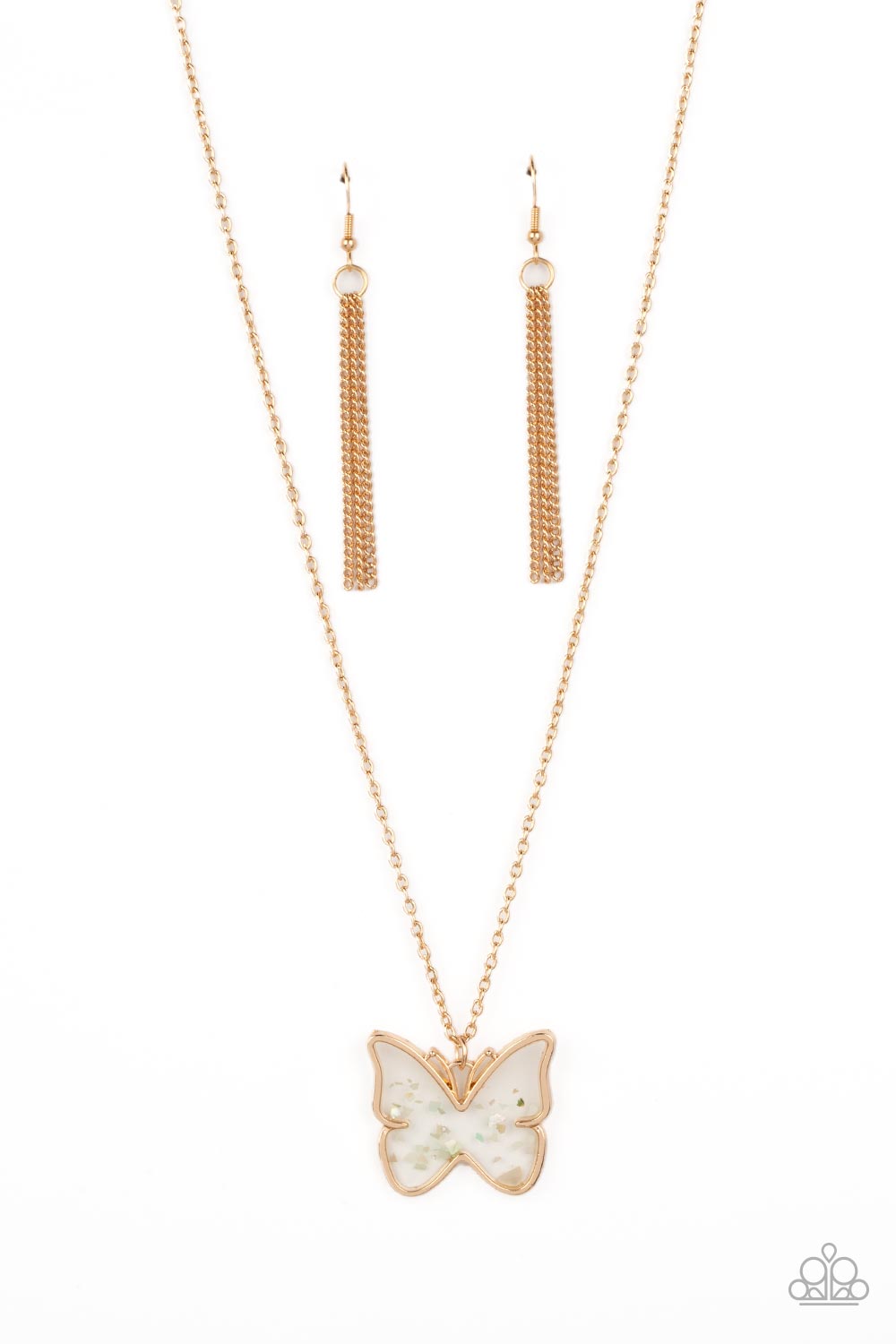 Gives Me Butterflies - Gold necklace B123