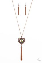 Load image into Gallery viewer, Prismatic Passion - Copper necklace B120
