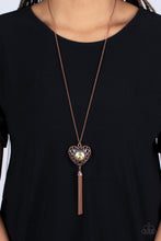 Load image into Gallery viewer, Prismatic Passion - Copper necklace B120
