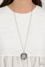 Load image into Gallery viewer, Prismatically Twitterpated - Silver necklace B109
