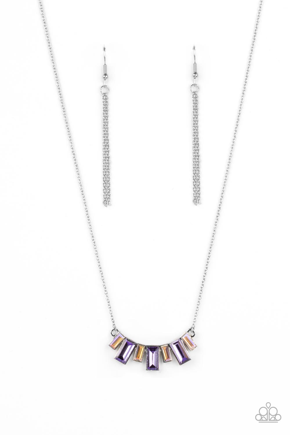 Hype Girl Glamour - Purple necklace D014