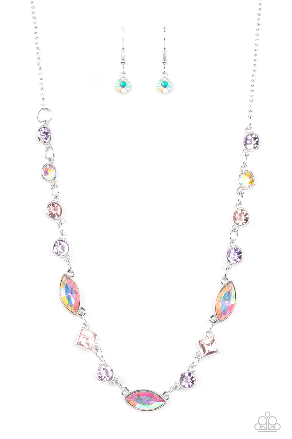 Irresistible HEIR-idescence - Multi necklace D061