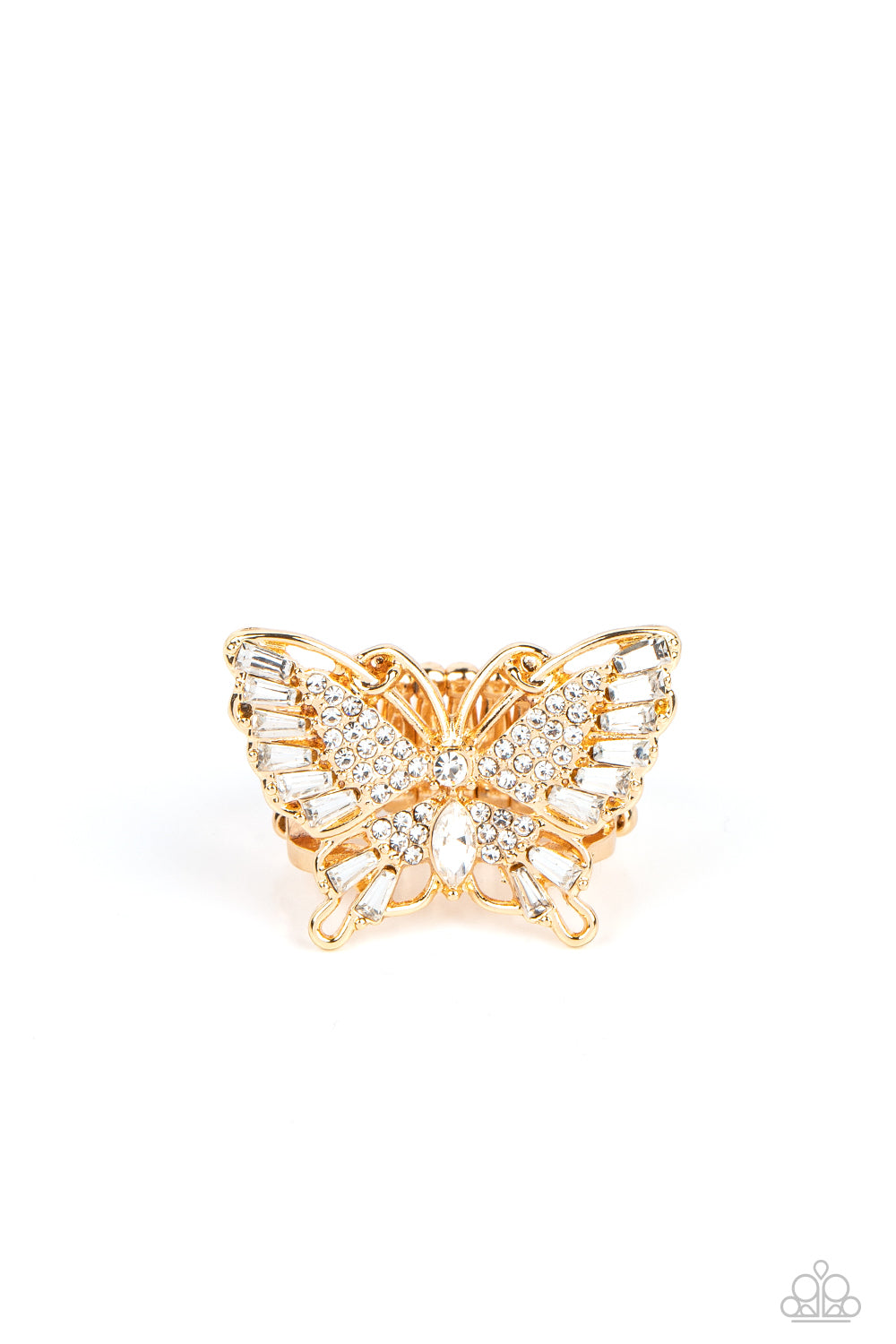 Fearless Flutter - Gold ring B096