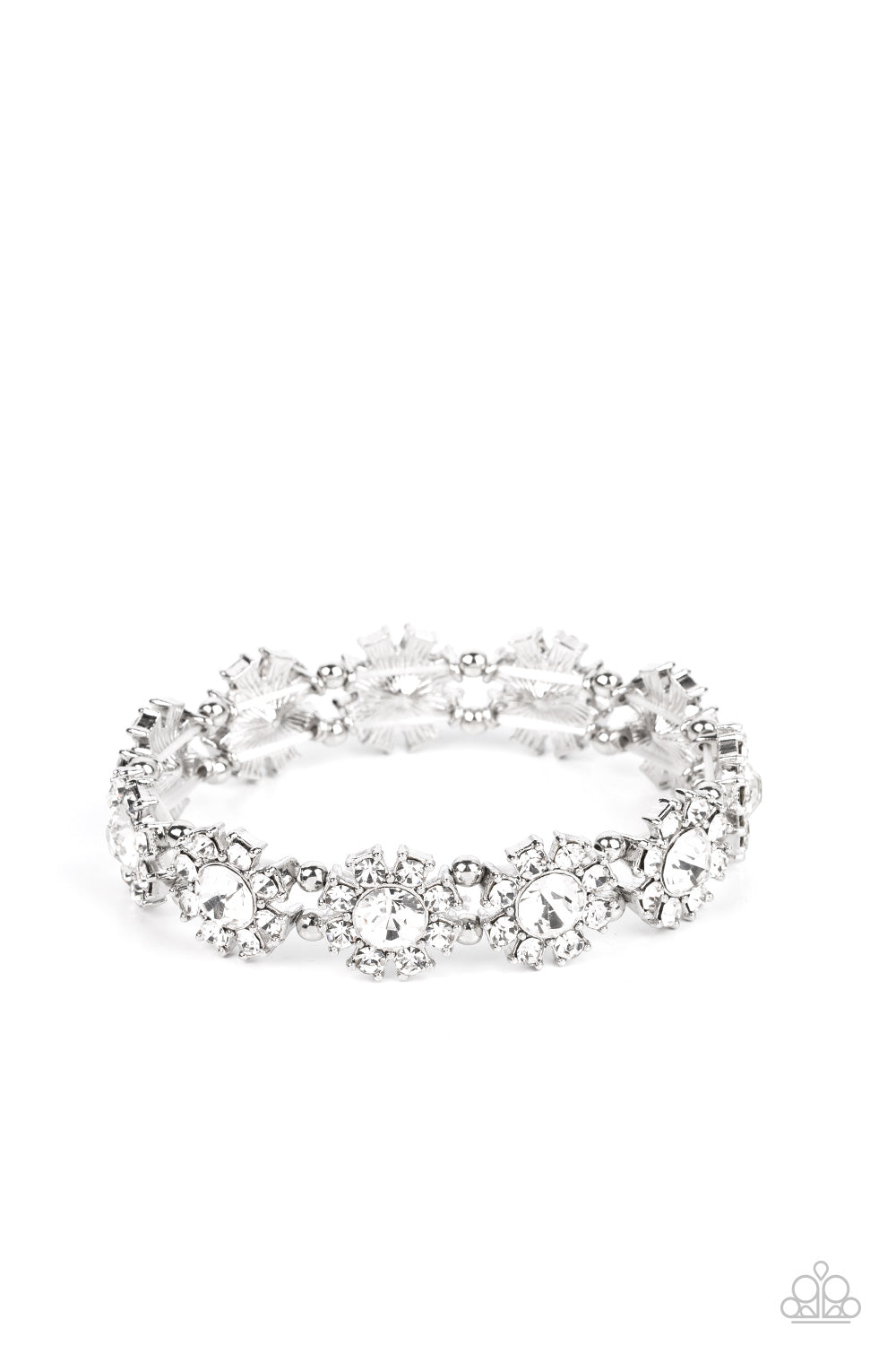 Premium Perennial - White bracelet B109